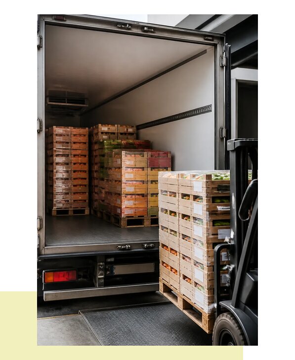Перевозка сельхозпродукции на паллетах с доставкой в Снежинск