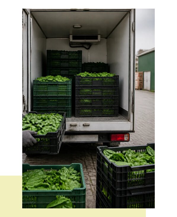 Перевозка шпината в Снежинск с сохранением свежести продукции